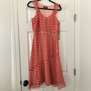 Beautiful dress red/white/blue Sam Edelman size M. NEW